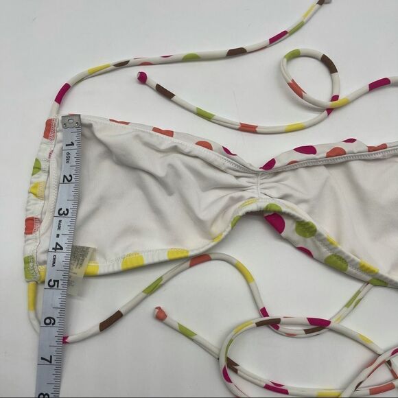 Victoria's Secret Polka Bikini Top Size Small - Picture 7 of 13